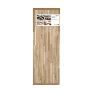 8ft Unfinished Acacia Wood Butcher Block Counter Tops, 96"L x 25"W x 1.5"T