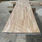 8ft Unfinished Acacia Wood Butcher Block Island, 96"L x 39"W x 1.5"T
