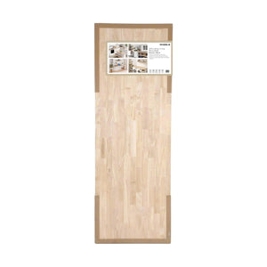 10ft Unfinished Hevea Wood Butcher Block Counter Tops, 120"L x 25"W x 1.5"T