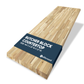 12ft Unfinished Acacia Wood Butcher Block Counter Tops, 144"L x 25"W x 1.5"T