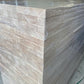 8ft Unfinished Hevea Wood Butcher Block Island, 96"L x 39"W x 1.5"T