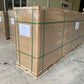 8ft Unfinished Hevea Wood Butcher Block Island, 96"L x 39"W x 1.5"T